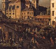 Bernardo Bellotto The Freyung in Vienna from the south-east oil